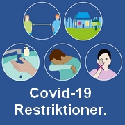 Tillsammans hjälps vi åt att minska spridningen av covid-19. Läs om restriktionerna på Båtvarvet.